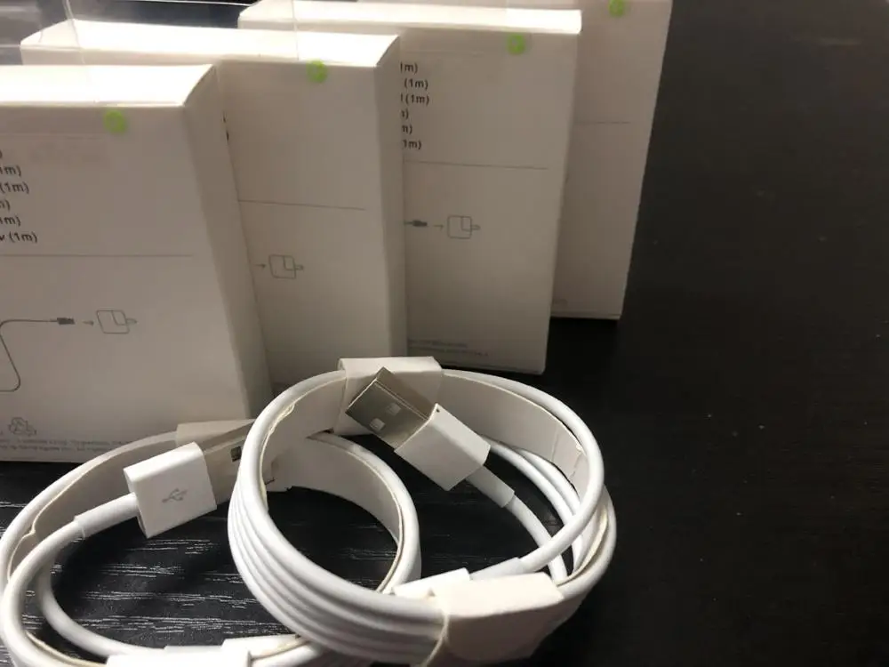 100 шт./лот OD 3,0 мм 2 м 6 футов USB кабель для синхронизации данных и зарядки для iph 5 6 7 plus в розничной упаковке