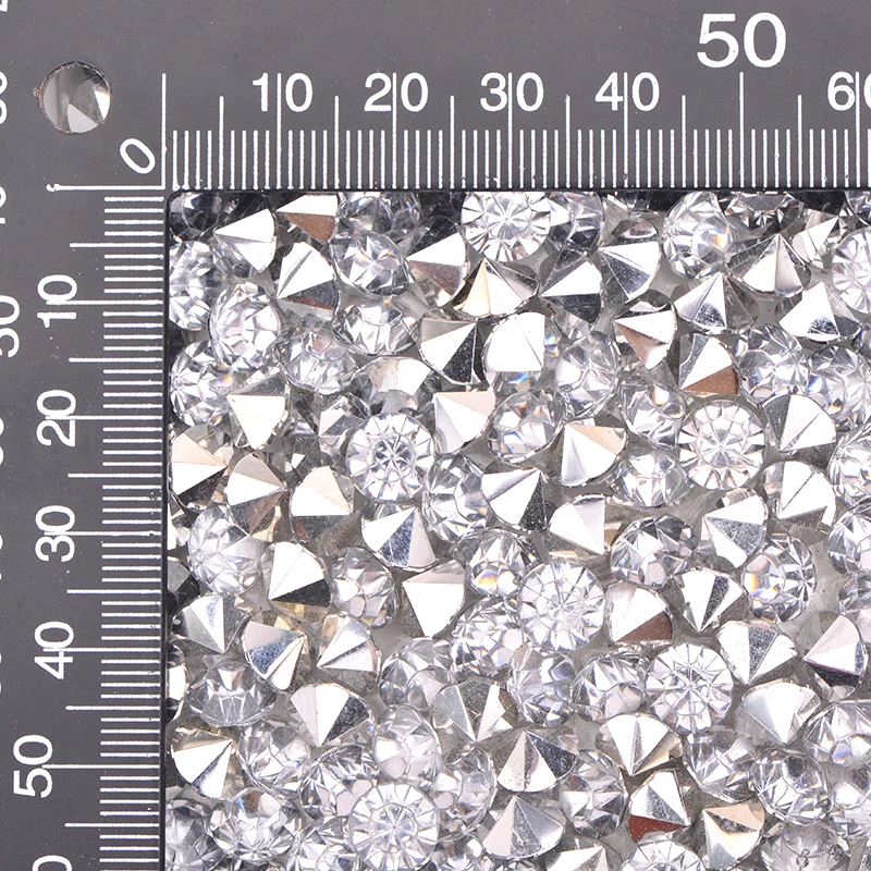 JUNAO SS38 8 мм блестящая Прозрачная Клейкая Стразы сетка отделка большой серебряный кристалл аппликация со стразами ткань сумка с лентой ювелирные изделия