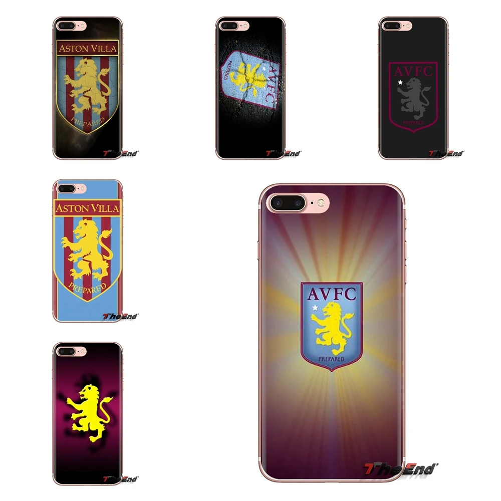 Soft Covers For Huawei G7 G8 P7 P8 P9 Lite Honor 4C 5X 5C 6X Mate 7 8 9 Y3 Y5 Y6 II 2 Pro 2017 Aston Villa Football Club England |