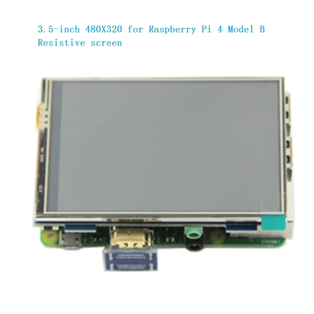 Resistive screen 7/5/4/3,5-дюймовый ЖК-дисплей монитор HDMI 1024X600 HD сенсорный экран емкостный сенсорный экран для Raspberry Pi 4 Модель B 3B+/3B/2B/B+ сенсорный экран - Цвет: Resistive screen