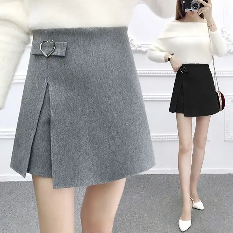 

Шорты женские с завышенной талией, на осень/зиму