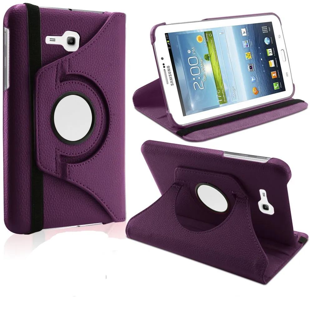 Чехол Funda Capa Cover для Galaxy Tab E 7 0 Lite SM T113 360 Вращающийся чехол Samsung Tab3 &quotT110 T111 T116