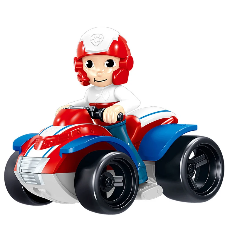 Paw Patrol Toys Dog Puppy Pull Back Car Toy ABS Action Figures Model Patrolling Canine Kids Toys for Children Birthday Gifts
