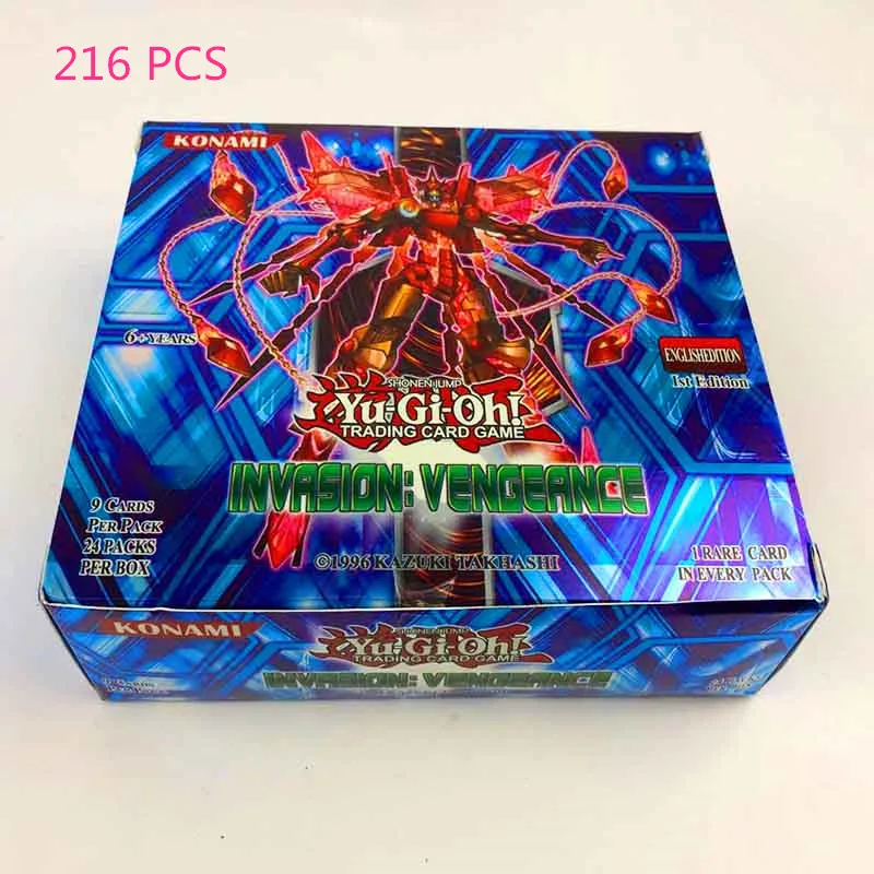 60 шт./компл. Yugioh Редкие флеш-карты Yu Gi Oh игровые бумажные карты детские игрушки для девочек и мальчиков коллекция Yu-Gi-Oh карты Рождественский подарок с коробкой - Цвет: 216 pcs