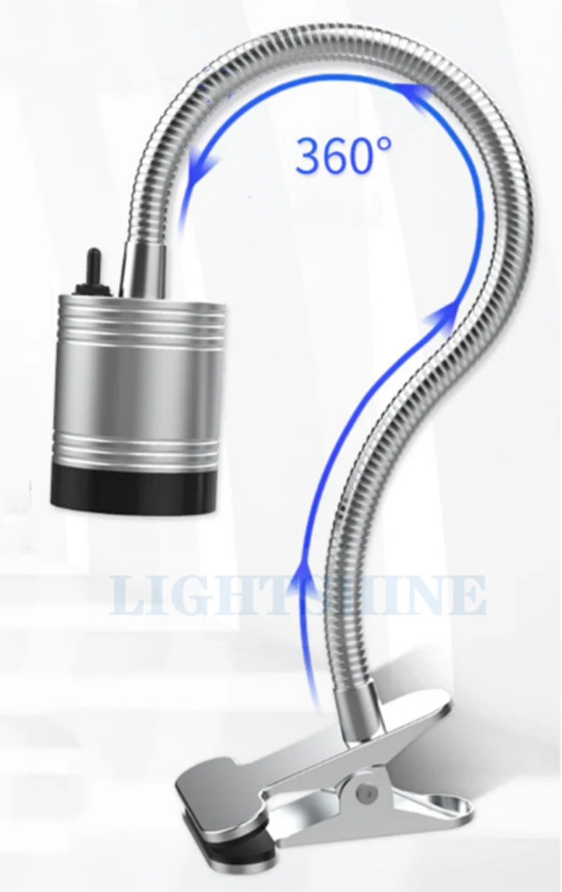 24V220V Long Arm CNC Milling Machine Waterproof Explosion-Proof Strong Magnetic Led Machine Tool Working Lamp