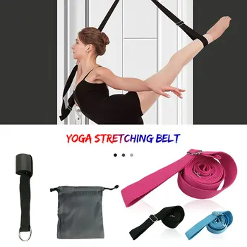 

Leg Stretcher Door Flexibility Stretching Leg Strap Great for Ballet/Cheer Dance Gymnastics Home Equipment with Carry Bag