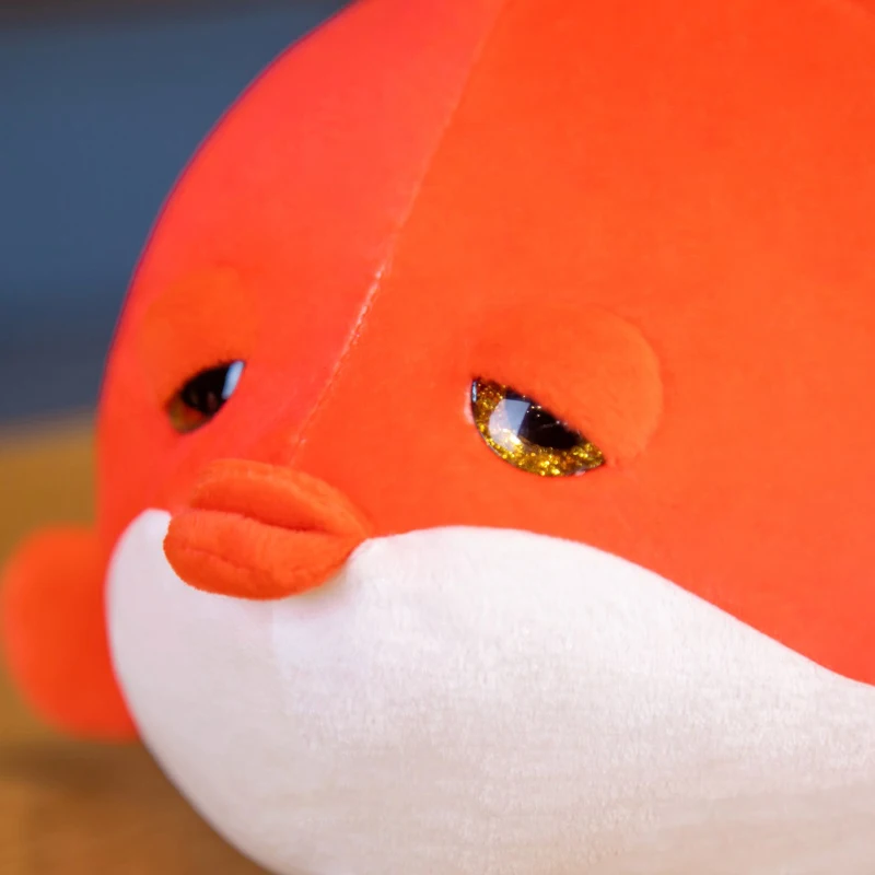 35cm 50cm cute cartoon flounder fish plush toy stuffed sea animals