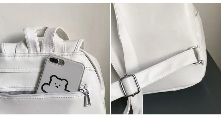 Mochila Feminina Para notebook Grande Couro Mochila Feminina Повседневный непромокаемый большой черный рюкзак для женщин роскошный из искусственной кожи