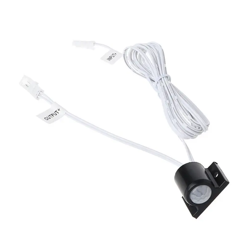 DC 12V светодиодный автоматического включения выключения полосы PIR корпус инфракрасный датчик движения Сенсор переключатель