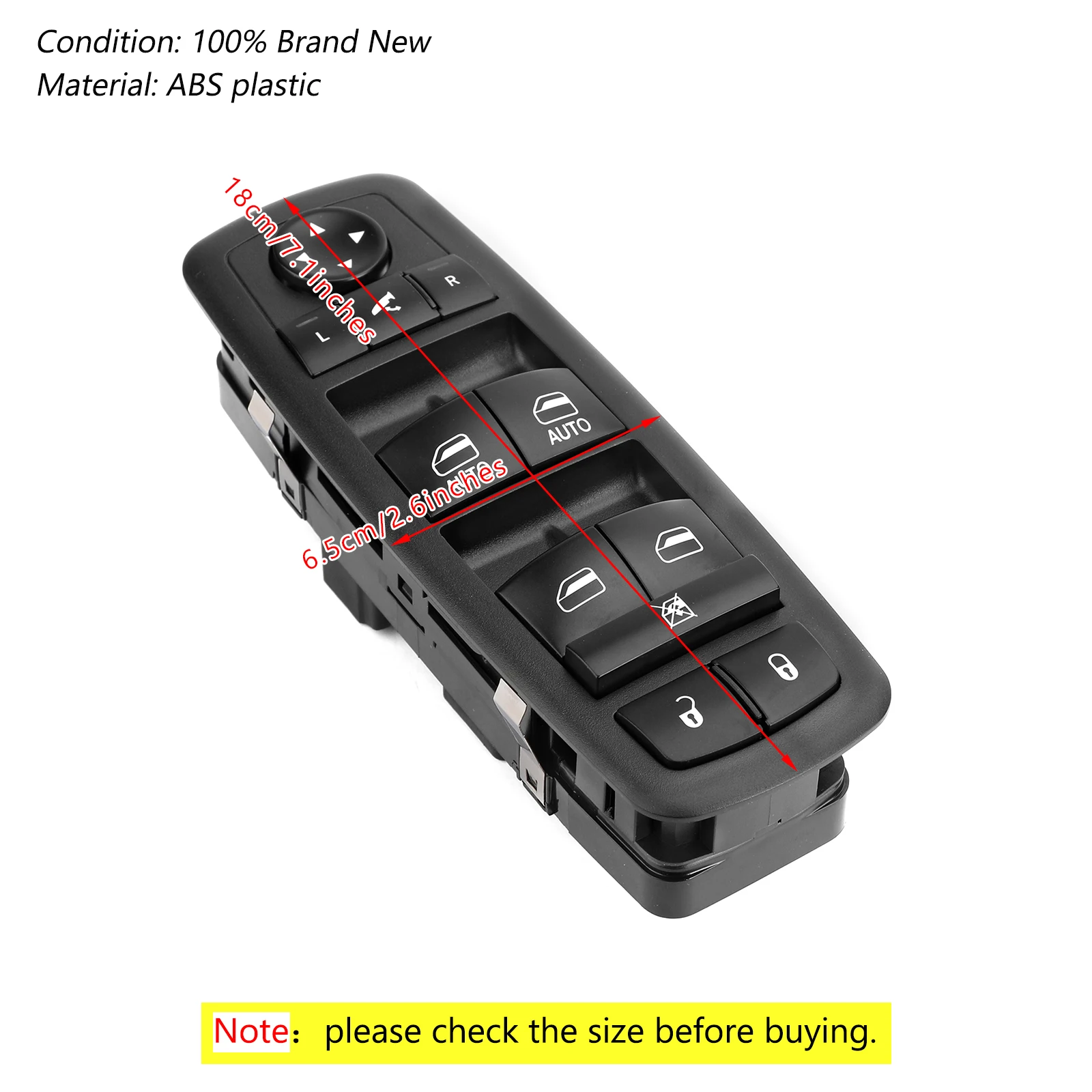 Areyourshop переключатель окна 68110872AA для Dodge Grand Caravan для Chrysler Town& кантри 2012- переключатель окна автомобиля запчасти