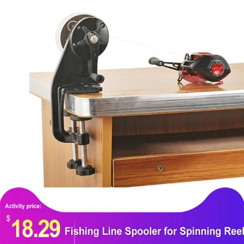 

Fishing Line Spooler for Baitcasting Spinning Reel Fishing Line Winder Machine Fishing Reel Spool Spooler System Tackle Tool