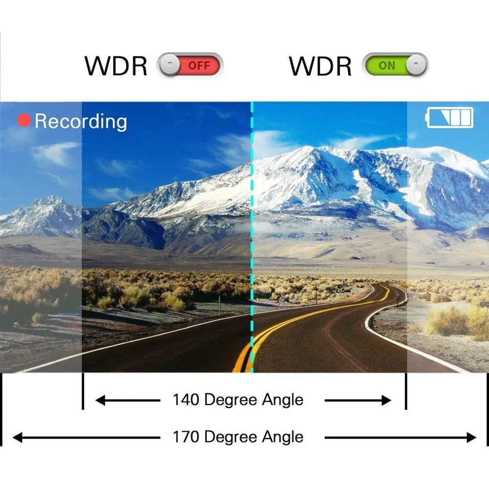 Автомобильный видеорегистратор Full HD 1080P Dash Cam 1," ips для транспорта, с двумя объективами камера Dashcam ночное видение g-сенсор парковка WDR Автомобильная камера рекордер