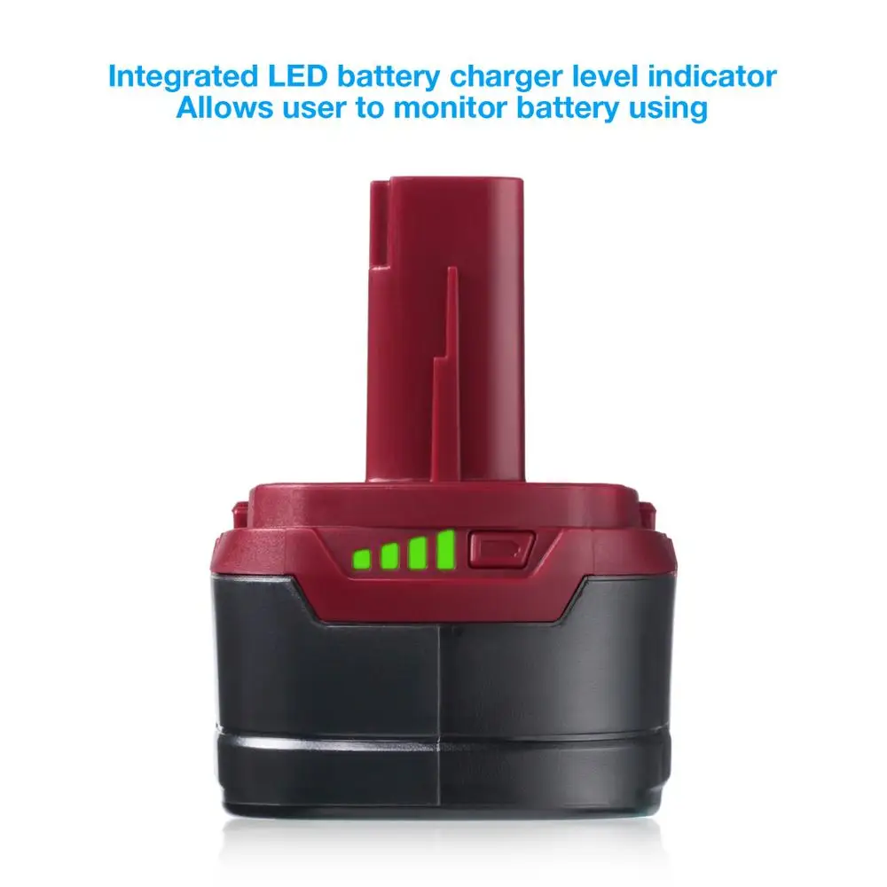 Литиевая батарея XCP Powerextra 19 2 130279005 1323903 а/ч для Craftsman C3 13021100 в|Перезаряжаемые