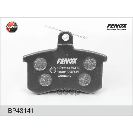 Колодки Диск Задние 80(B4), 100/A6(C4), A4 94-00, A8 94-98 Bp43141 FENOX арт. BP43141