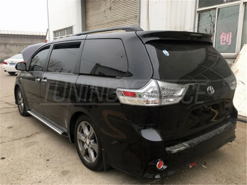 Неокрашенный подножка подходит для Toyota SIENNA 2011 2012 2013 подножка Nerf бар