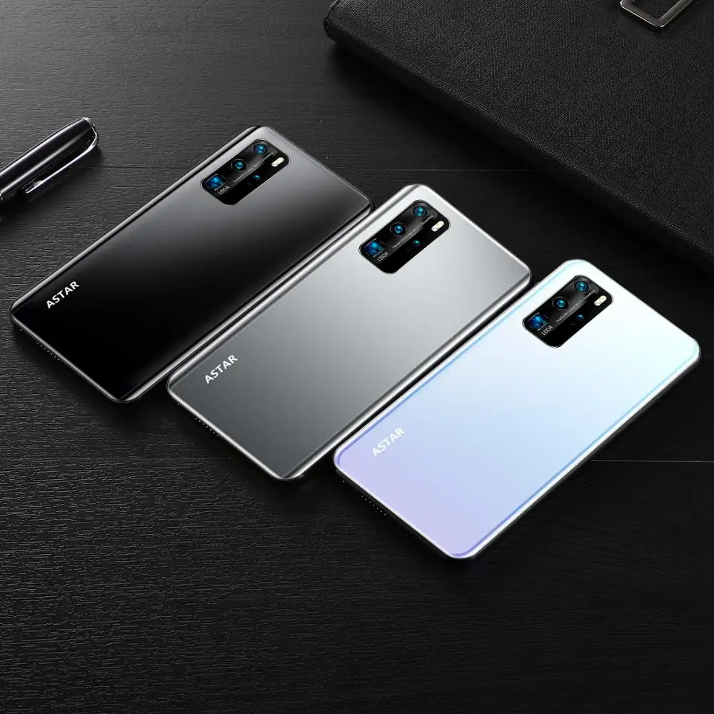 P48pro 6.5inch Smartphone 8GB RAM 128GB ROM Snapdragon 855 Android Cellphone Dual SIM Cell Smart Phones In Stock Free Shipping