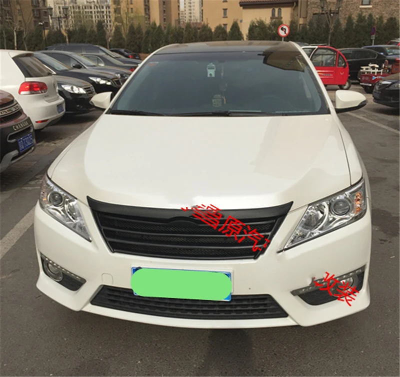Используется для toyota camry racing grills 2012 год комплект кузова из углеродного волокна/RFP Refitt Передняя Центральная решетка крышка аксессуары