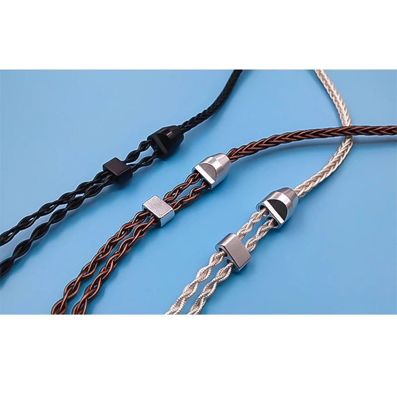 Earphones DIY Accessory Cable 1 to 2 Splitter Precision Casting Alloy for 8 Strand | Электроника