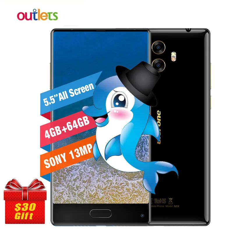 Ulefone Mix смартфон с 5 дюймовым дисплеем восьмиядерным процессором ОЗУ 4 Гб ПЗУ 64 ГБ