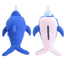 Детская Бутылочка для молока, плюшевый чехол, детский держатель молочной бутылки, мультяшное животное, мягкая плюшевая сумка, сохраняющая тепло, теплоизоляционная сумка