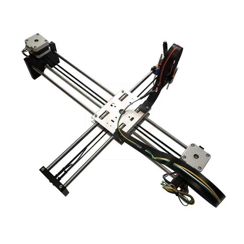 Собранный металлический Lybot-draw робот-писатель, координатный плоттер, набор для ручного письма, автоматический чертежный робот-ручка, плоттер, сигнальная машина