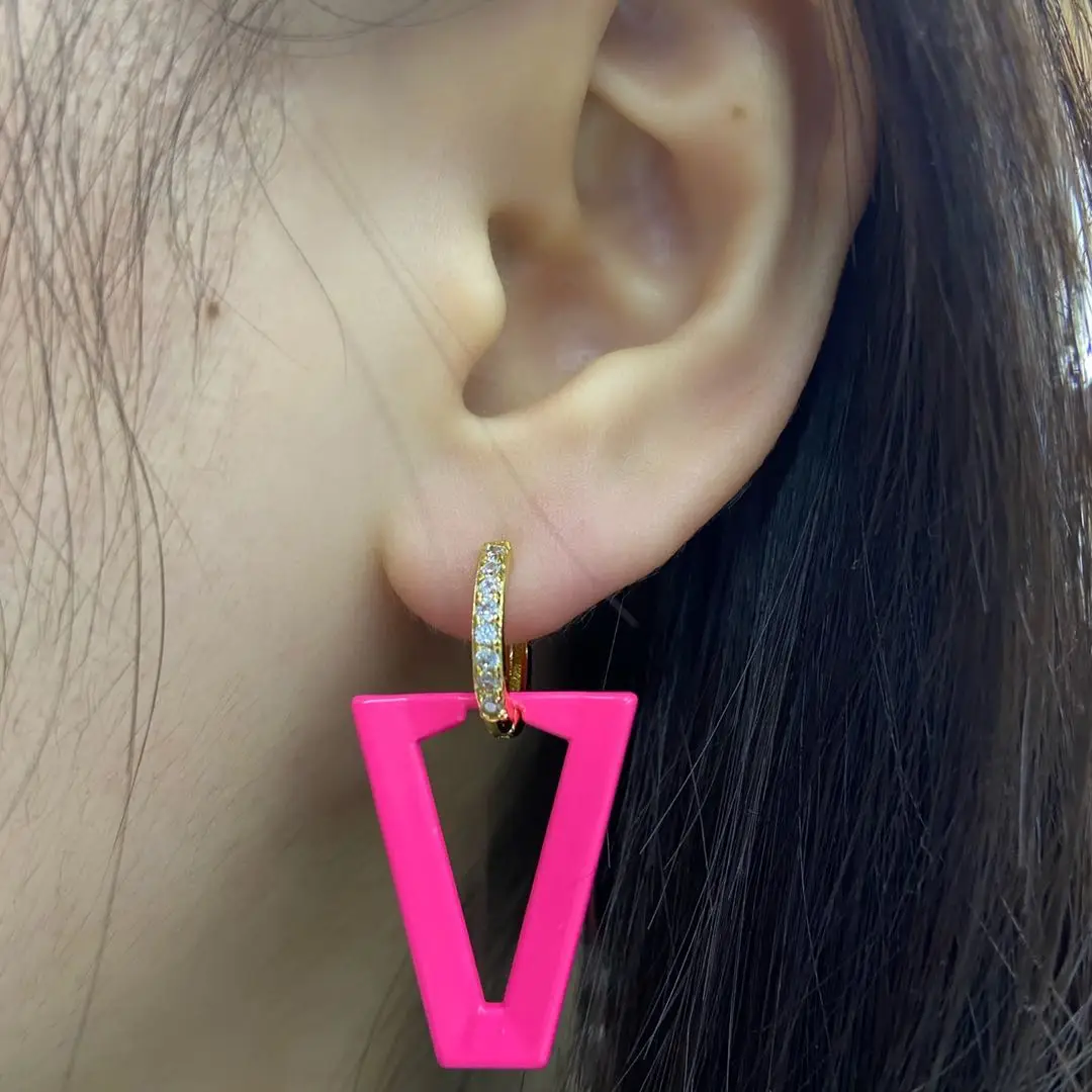 Triangle Earring Jewelry 18 H2e7202fc03734de3affaa4efc28d61ddE