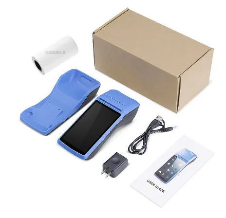 POS PDA беспроводной Bluetooth Android принтер 58 мм wifi считыватель штрих-кодов Ручной терминал Loyverse POS принтер PDA 3g OTG