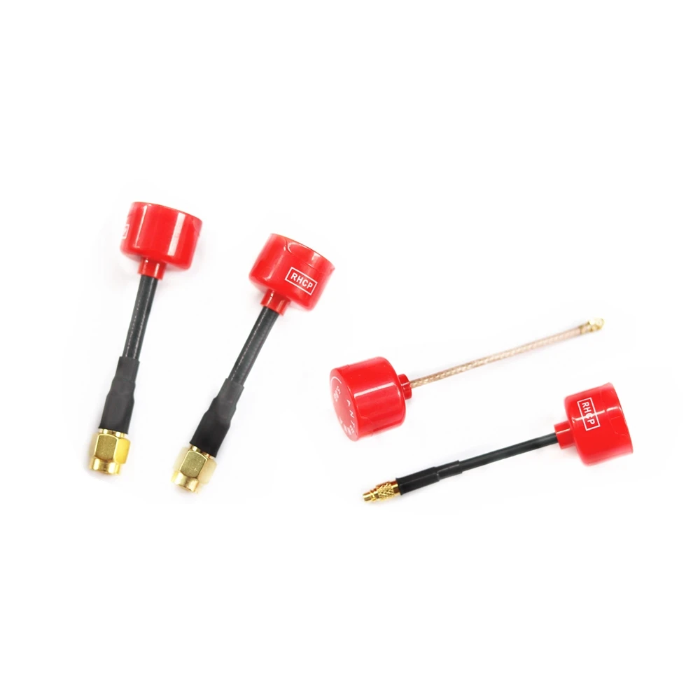 Супер Миниатюрный FPV передатчик 5 8G 2.3dBi RHCP антенна SMA/RP SMA/UFL/MMCX для RC Racing Drone|Наборы