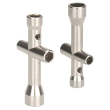 

Portable Mini Cross Wrench Spanner M2 M2.5 M4 Screw Nut Hexagonal Spanner Maintenance Tool For 3D Printer Parts Nozzles