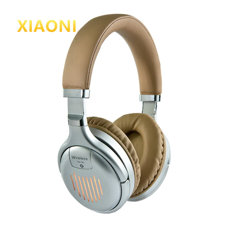 

True Wireless Headphones 3D Stereo Bluetooth Headset Foldable Gaming Earphone With Mic FM TF Card Noise Reduction Headphones