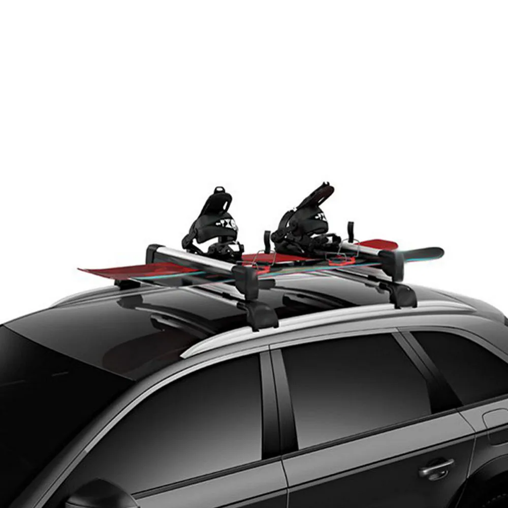 MOSATP Universal Roof Ski Board rack Carrier For Car Slide-Out Rack For ...