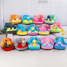 

New Cute Cartoon Sofa Skin for Infant Baby Seat Sofa Cover Sit Learning Chair Washable Only Cover With Zipper Without PP Cotton