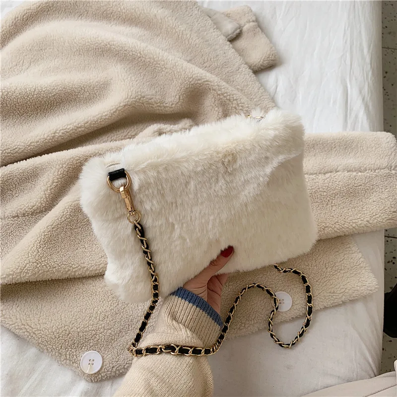 

INS Super Fire Chain Maomao Bag 2019 Autumn And Winter New Style Versitile Fashion Shoulder Bag