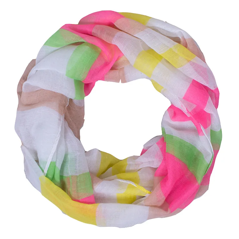 Женский шарф кольцо с цветочным принтом 180x50 см|fashion women scarf|women designer scarfwomen fashion scarf |