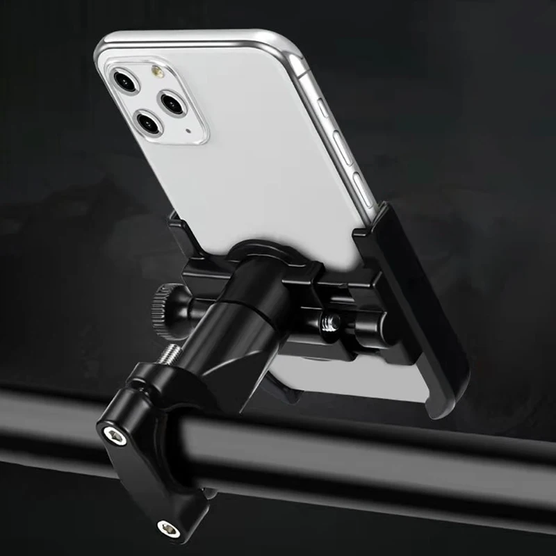 mobile phone holder for car Aluminum Alloy Motorcycle Bike Phone Holder Bicycle GPS Bracket Bike Support Clip Mirror Bicycle Handlebar Mobile Phone Holder mobile holder