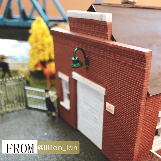 5 Pcs Ho Scale Classic Wall Mount Gooseneck Lamps/street Lamp Model Making Railroad Park Lamps/train/railroad Layout 3