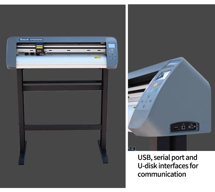 Teneth Автоматический контурный режущий плоттер 24 дюйма Foison виниловый режущий плоттер виниловый стикер резак для продажи