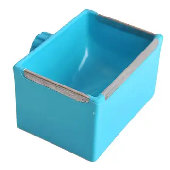 

Fixed Feeding Bowl Bite Prevention Box for Chinchilla Rabbit Guinea Pig Random Color
