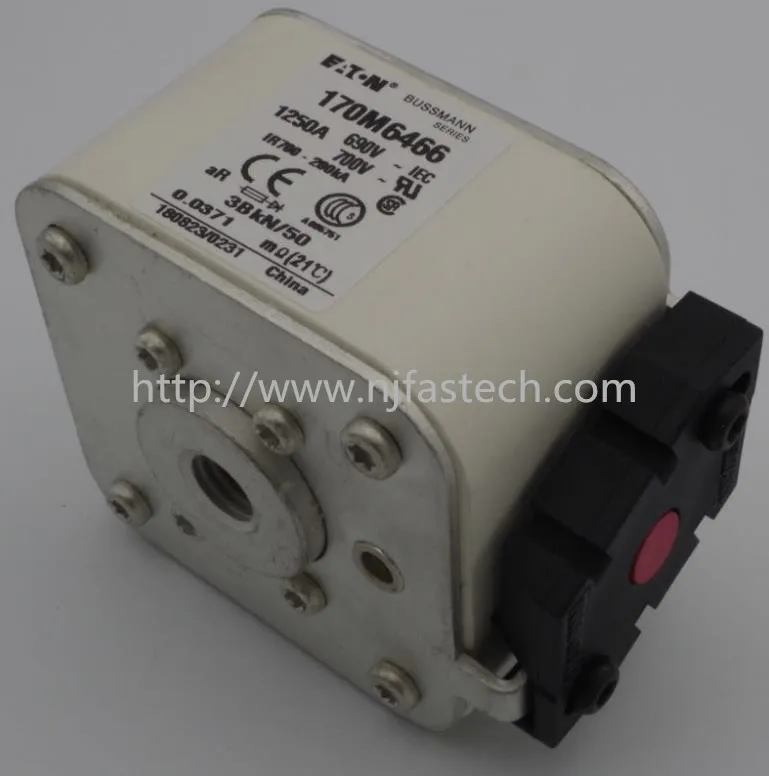 1250A 690V Bussmann плавкая вставка 170M6466 dc предохранители