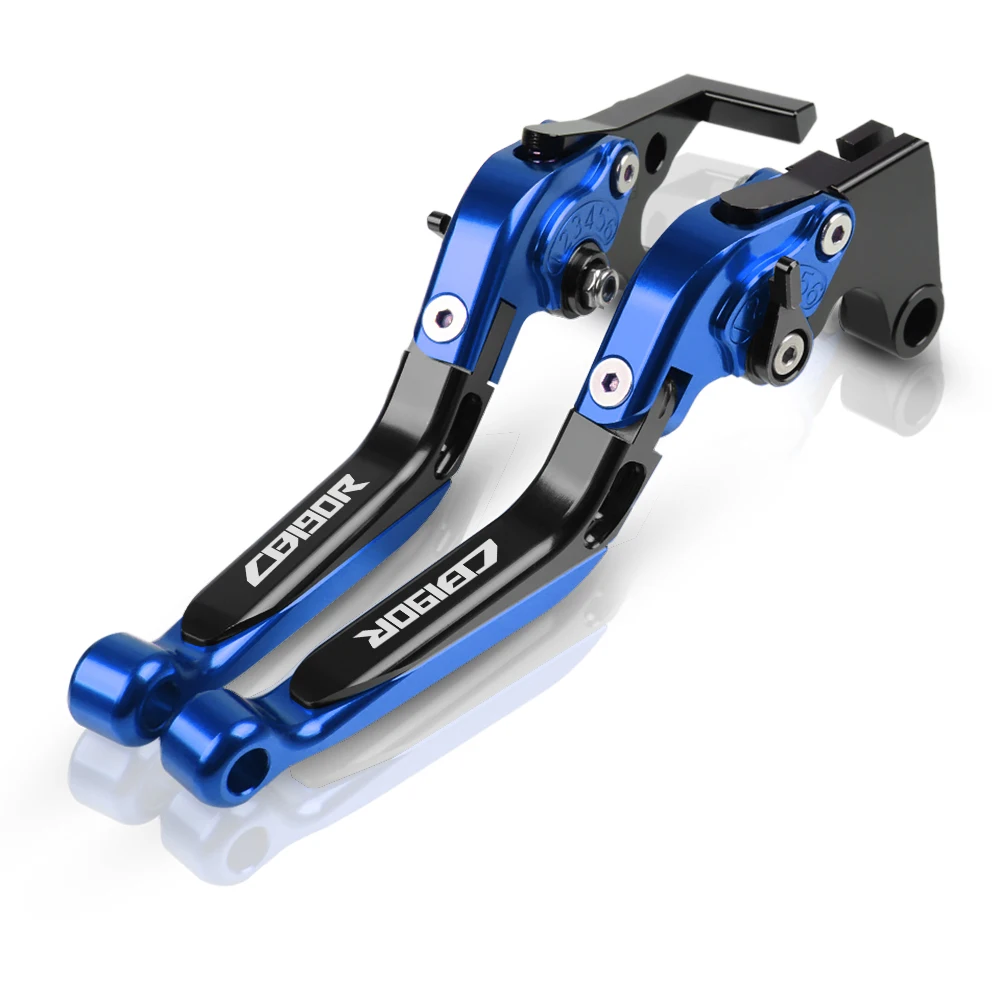 Для Honda CB 190R CB190R мотоциклетные тормозные рычаги с ЧПУ Aliuminum регулируемый тормозной рычаг сцепления руль - Цвет: M with logo