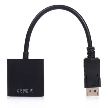 

Display Port To HDMI Adapter DP To HDMI Cable Male To Female Video Converter Adapter For Computer Support Hot Plug