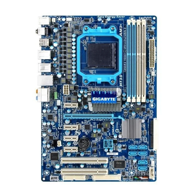 pc motherboard cheap For Gigabyte GA-MA770T-UD3P Motherboard AMD AM3 Systemboard  DDR3 USB2.0 16G Socket MA770T MA 770 770 UD3P Mainboard Used the best pc motherboard