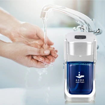 

Automatic Soap Dispenser Waterproof Foam Liquid Dispenser Sensor Touchless Hand Washer Soap Dispenser Pump For Kitchen Bathroom