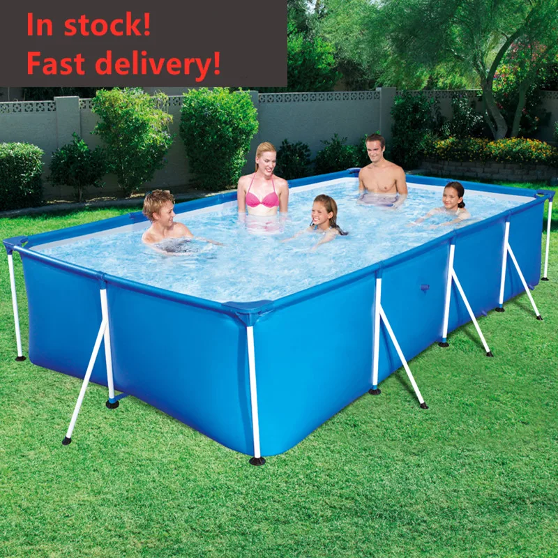 Hot sale large bracket swimming pool outdoor children home paddling pool square swimming pool children foldable adult pond Hot sale large bracket swimming pool outdoor children home paddling pool square swimming pool children foldable adult pond