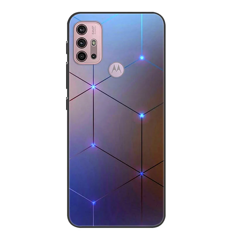 Fashionable Soft Silicone Back Cover Phone Case - Fits 6.5'' Models