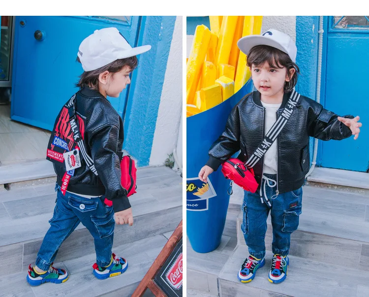 BOY'S Denim Trousers Spring And Autumn New Style Children Casual Versatile Cowboy Pants Treasure Autumn Treasure KID'S Trou