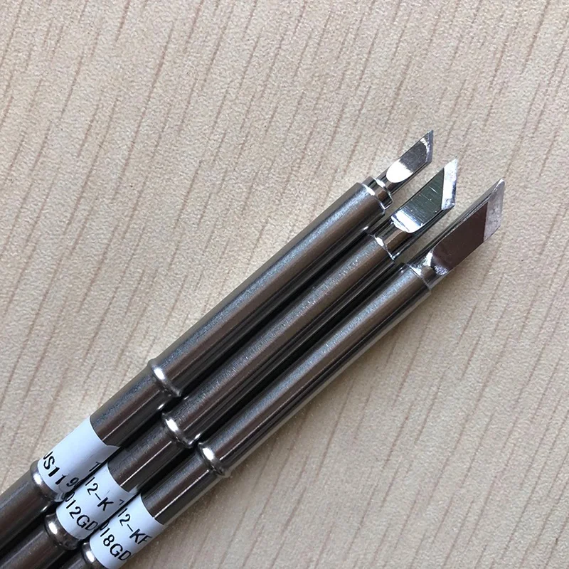 3 шт. T12 серии Железный наконечник K KU KF для припой HAKKO железные наконечники