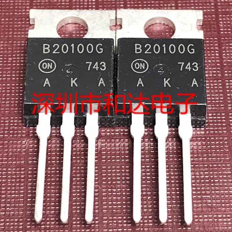 (5 шт.) MBR20100G B20100G TO 220|Интегральные схемы| |
