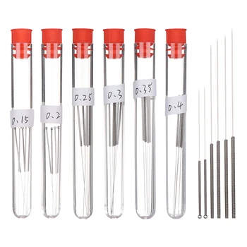 

5PC Nozzle Cleaning Needle Stainless Steel Cleaning Drill MK8 / E3D / MK10 Nozzle Cleaning Needle 3D Printer Accessories