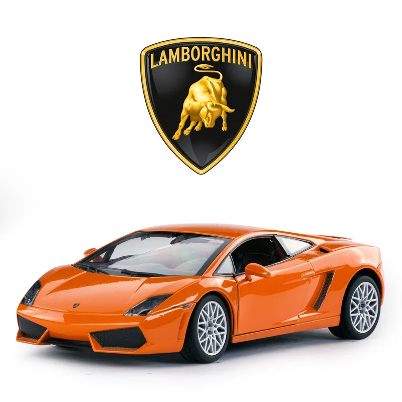 XINGHUI 1:20 металлический автомобиль Gallardo сплав спортивный автомобиль статическая модель автомобиля коллекция подарок 34500 в коробке